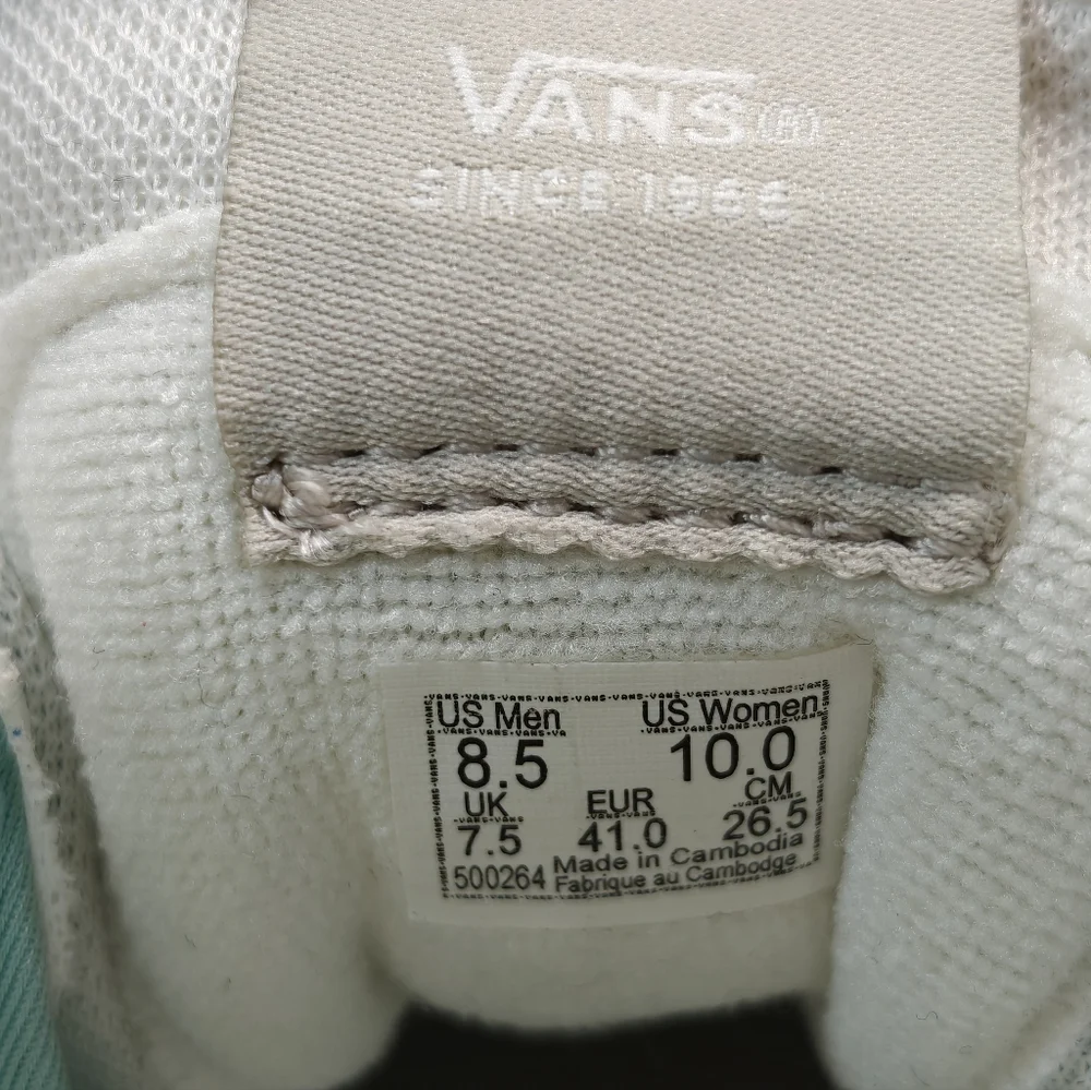 Vans SK8-Hi ComfyCush Growing Everyday Suede Lightweight Comfy Oatmeal sneakers - Picture 8 of 8